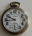 Vintage Waltham Premier 16S 21JEWELS Working Pocket Watch 10K Rolled Gold Plate. Fixed Price $250.00.