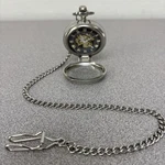 Coin Pocket Watch With Skeleton Quartz Movement Gold Layered Jfk Half Dollar. Fixed Price $25.99.