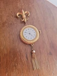 1914 Elgin 0S 7J Grade 298 Model Nurses Watch 10K Gf Illinois Case & Fleur Pin. Fixed Price $125.00.