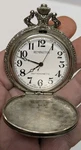 Vintage Remington Quartz Anti Magnetic Pocket Watch Silver Tone Works Great!. Fixed Price $20.00.
