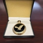 Collectible Enameled Eagle Pocket Watch Calvin Hill. Fixed Price $7.00.
