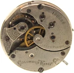 1890 Columbus Pocket Watch Movement 180626 18S 15J (JW2). Fixed Price $99.95.