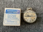 Vintage Westclox Pocket Ben Watch. Excellent Condition. Chrime Finish.. Fixed Price $85.00.