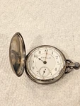 1888 Rockford Grade 74 Pocket Watch Matching Coin Silver Hunting Case-running. Fixed Price $295.00.