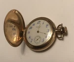 Elgin Pocket Watch Hunters Gold Filled 7 Jewel Sz 16 Needs Service. Fixed Price $239.00.
