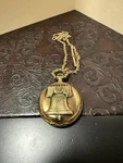 Liberty Bell & Eagle Pocket Watch. Fixed Price $12.00.