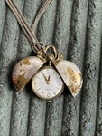 Vintage Medana Globe World Pocket Watch Swiss Gold Tone Antimagnetic. Fixed Price $60.00.