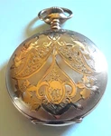 1904 Elgin 14K Gf Full Hunter Case Pocketwatch Art Nouveau Mass Engraved Runs A+. Fixed Price $649.00.