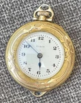 1915 Pendant Pocket Watch Elgin Ladies 3/0S Gr. 413 Gold Filled Ornate Case Runs. Fixed Price $145.00.