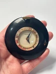Works Vtg 1930'S Westclox Art Deco Black Bakelite Pocket Watch Style Purse Clock. Fixed Price $94.99.