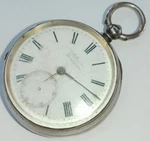 1892 W.e.reeves Birmingham Antique Silver Gents English Lever Pocket Watch 120GM. Fixed Price $148.94.