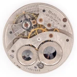 Waltham Grade No. 220 12-SIZE 15-JEWEL Antique Pocket Watch Movement, Runs Bit. Fixed Price $45.00.