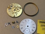 Waltham Model 1873 William Ellery 8S 7J Partial Pocket Watch Movement For Parts. Fixed Price $24.95.