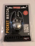 Craftsman Pocket Watch By Relic Stainless Steel Model ZM10035-A4. Fixed Price $34.95.