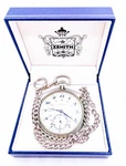 Zenith 49MM Grand Prix Paris 1900 Pocket Watch Mechanical Wind Chain Working. Fixed Price $400.00.