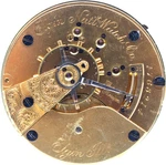 1885 Elgin Pocket Watch Movement 1763214 Grade 82 18S 15J (QC3). Fixed Price $34.95.