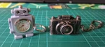 Vintage 90S Lot Of 2 Pcs Quartz Keychain Watch *robot - Camera* Very Nice Work. Fixed Price $34.89.