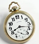 Illinois Bunn Special 23J Rare Type Ii 60 Hour Railroad Pocket Watch. Fixed Price $1280.00.