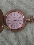 1905 New York Standard Watch Co. 7 Jewel 14 Gf Hunter Case Pocket Runs. Fixed Price $215.00.
