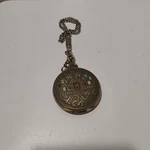Soviet Russian Molnija Cccp Pocket Watch Mechanical Windup With Chain - Works. Fixed Price $50.00.