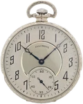 Vintage 12S 1926 Illinois Marquis Autocrat Pocket Watch 525 14K White Gf Usa. Fixed Price $299.45.