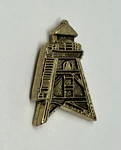 Forest Service Lookout Watch Fire Tower Park Ranger Lapel Pin (P227). Fixed Price $29.99.