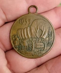 1953 Bsa Boy Scout National Jamboree Pendant Pocket Watch Fob Covered Wagon. Fixed Price $24.99.