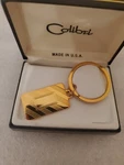 Colibri Key Chain Holder. Gold Tone Made U.s.a. Fixed Price $49.95.