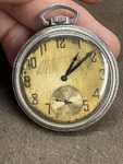 Elgin 1924,GRADE 315,MODEL 3, 12S, 15J Silver Tone Pocket Watch Usa Not Running. Fixed Price $69.95.