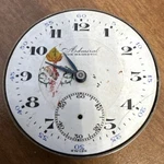 Admiral Mechanical Non-magnetic 15 Jewels Pocket Watch Movement 40MM Painted. Fixed Price $33.00.