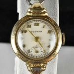 Vtg Ladies Gotham 7 Jewel Winding Wrist Watch 10K Rolled Gold Plated Bezel Works. Fixed Price $34.95.