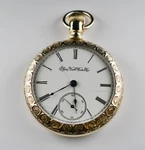 1895 Elgin 7 Jewel Open Face Pocket #WATCH463. Fixed Price $425.00.