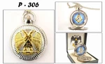 Masonic 32ND Degree Scottish Rite Pocket Watch Silver Tone Freemason Gift. Fixed Price $19.99.
