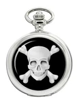 Skull And Crossbones Jolly Roger Pocket Watch. Fixed Price $33.55.