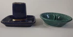 Antique Art Deco Biltmore Hotel Providence Ri Ashtray Match Holder Statler Ware. Fixed Price $48.00.