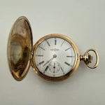 Illinois Mod Grade 162 Gold Filled Full Hunter Pocket Watch Size 6S - Working. Fixed Price $295.00.