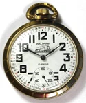 1970'S Waltham 17J 48MM French Pocket Watch - Parts/repair. Fixed Price $53.99.