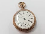 1908 Waltham Pocket Watch Grade No. 85 Model 1883 18S 17J P.s. Bartlett Runs. Fixed Price $350.00.