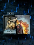 Harry Potter Golden Snitch Pocket Watch Necklace. Fixed Price $30.00.