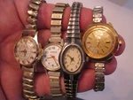 Lot Of 7 Vintage Ladies' Watches - Bulova, Timex, Westclox & More BBA28. Fixed Price $82.50.