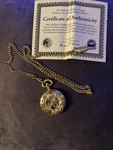 Kansas City Railroad Pocket Watch Gold Tone. Fixed Price $14.99.
