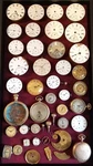 Great Lot Of High Quality Men's Pocket & Lady's Wind Up Movements Parts- As Is. Fixed Price $200.16.