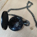 James Michael Mechanical Skeleton Pocket Watch Monogram 1140-DS00. Fixed Price $30.00.