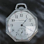 Waltham Antique Pocket Watch 7J Gold Filled Gf Case Second Hand Vintage Mvmt. Fixed Price $127.46.
