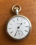 Elgin Gr 326 Mod 5 Class 106 18S Philadelphia Silverode Open Face Pocket Watch. Fixed Price $154.95.