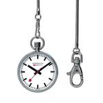 Mondaine Swiss Pocket Watch A660.30316.11SBB With Chain. Fixed Price $252.64.