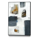 Giant Art Canvas 24X36 Watch From The Window Framed White. Fixed Price $211.99.