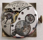 Vintage Elgin Cal. 554 17 Jewel Watch Movement For Repair. Fixed Price $22.00.