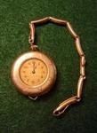 Antique Elgin 12K Gold 15 Jewels Ladies Pocket Watch Not Running. Fixed Price $102.00.