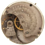 1899 Trenton Pocket Watch Movement 715762 Grade 52 6S 7J (EO2). Fixed Price $24.95.